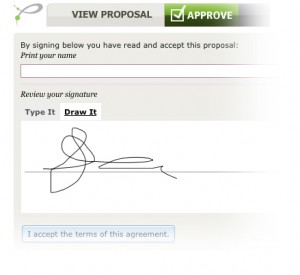 eSignature Electronic Signature
