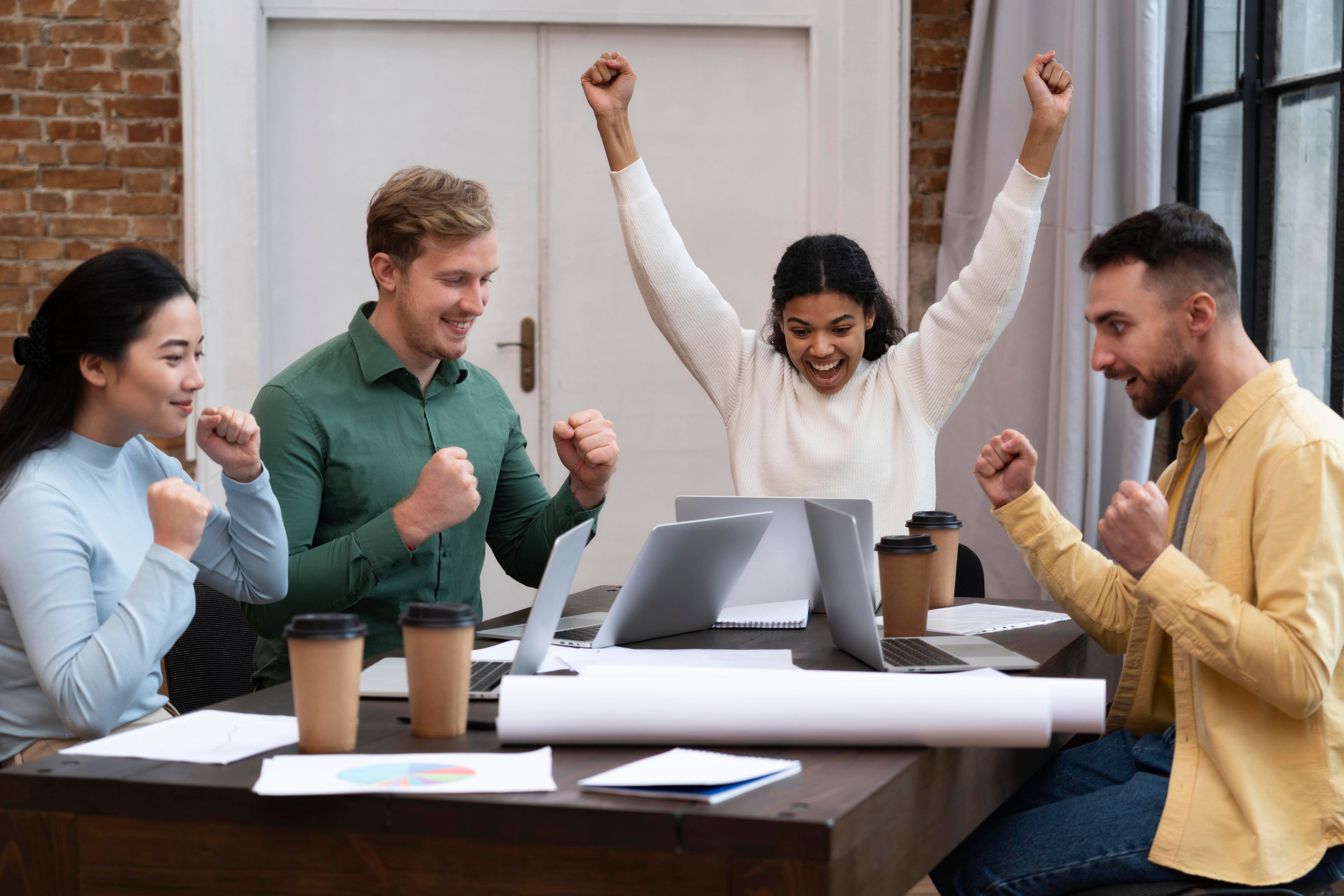 corporate-workers-brainstorming-together